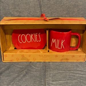 Rae Dunn Milk and Cookies